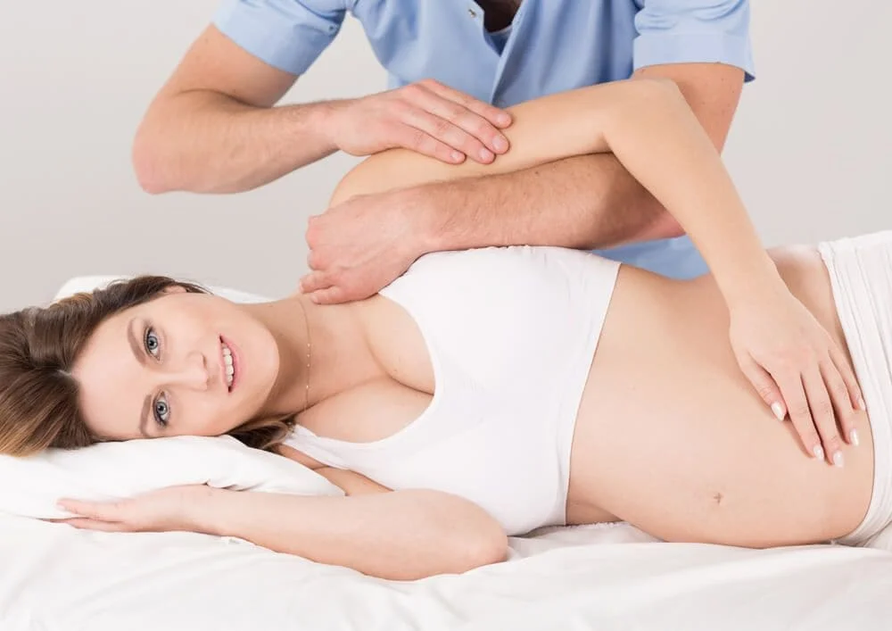 Pregnancy Can Put Extra Strain on You Back, Neck and Shoulders. We can help relive those pains.